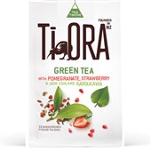 TI ORA TEA STRAWBERRY AND POMEGRANATE GREEN TEA WITH KAWAKAWA PACK 15