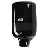 TORK S2 LIQUID SOAP DISPENSER MINI BLACK FREE ON LOAN