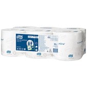 TORK 472242 T8 SMARTONE TOILET TISSUE ADVANCE 2 PLY 1150 SHEETS PER ROLL CTN 6