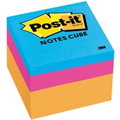 POSTIT 2051N NOTES CUBE MINI 48 X 48MM 400 SHEETS PER PAD ORANGE WAVE