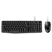 GENIUS KM160 WIRED KEYBOARD AND MOUSE SET USB BLACK