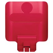 RUBBERMAID SLIM JIM RECYCLING STATION BILLBOARD RED