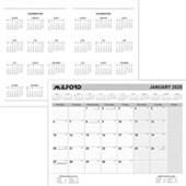 MILFORD DESK PAD A2 MONTH TO VIEW EVEN YEAR