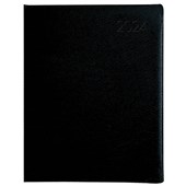 COLLINS DIARY PORTFOLIO BLACK DAY PER PAGE WIRO TABBED EVEN YEAR