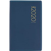 COLLINS DIARY POCKET A651P W72 X L122MM NAVY DAY PER PAGE EVEN YEAR