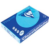 TROPHEE COLOURED PAPER A4 80GSM BRIGHT BLUE PACK 500