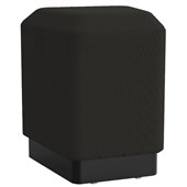 KNIGHT ZONE TALL OTTOMAN CHARCOAL FABRIC