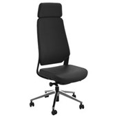 KNIGHT VIVO EXECUTIVE CHAIR HIGHBACK BLACK