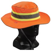 ESKO SAFARI HAT FULL BRIM HI VIS ORANGE MEDIUMLARGE