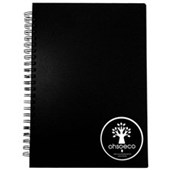 OH SO ECO A5 WIRO NOTEBOOK BLACK