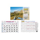 EASY2C CALENDAR 2021 EASY TO SEE NZ PAD