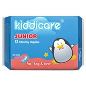 KIDDICARE NAPPY CONVENIENCE PACK JUNIOR PACK 12