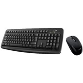 GENIUS SMART KM8100 USB KEYBOARD AND MOUSE SET WIRELESS BLACK