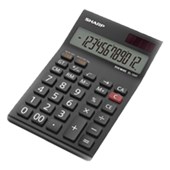 SHARP EL124TWH DESKTOP CALCULATOR 12 DIGIT