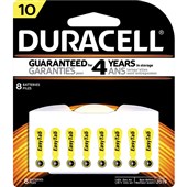 DURACELL HEARING AID 10 BATTERY PACK 8