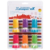 XSTAMPER VX MERIT STAMP ASSORTED PACK 6