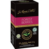 SIR THOMAS LIPTON TEA BAGS FOIL ENVELOPE FOREST BERRIES PACK 25