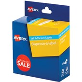 AVERY 937352 ROUND LABEL DISPENSER 24MM CLEARANCE SALE PACK 300