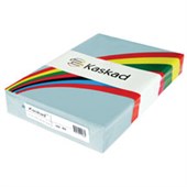 KASKAD COLOURED PAPER A3 80GSM PUFFIN BLUE PACK 500 SHEETS