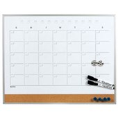 QUARTET COMBO CALENDAR PLANNER 406 X 508MM WHITE