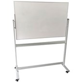 QUARTET PENRITE SLIMLINE PORCELAIN MOBILE WHITEBOARD 1200 X 900MM