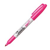 SHARPIE PERMANENT MARKER FINE BULLET 10MM NEON PINK