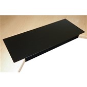 METRO DESK BRIDGE 600 X 250MM BLACK