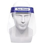 FACE SHIELD VISOR WITH ANTIFOG COATING