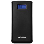 ADATA S20000D POWERBANK 21A LCD WITH LED FLASHLIGHT 20000MAH BLACK