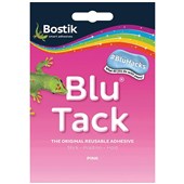 BOSTIK BLU TACK 50G PINK