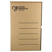 OPD STORAGE BOX FOOLSCAP EXTRA W250 X H410 X D90MM KRAFT