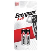 ENERGIZER BATTERY ALKALINE A23 PACK 2