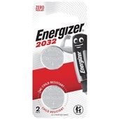 ENERGIZER COIN BATTERY LITHIUM 2032 PACK 2