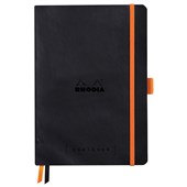 RHODIARAMA GOALBOOK A5 DOTTED BLACK