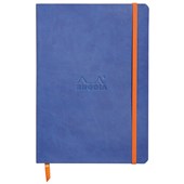 RHODIARAMA SOFTCOVER NOTEBOOK A5 LINED SAPPHIRE