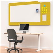 BOYD ACOUSTIC MILFORD WHITEBOARD 1200 X 2400MM