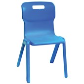 SYLEX TITAN CHAIR 310MM HIGH BLUE