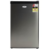 NERO BAR FRIDGE AND FREEZER 125L STAINLESS STEEL