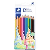 STAEDTLER NON WOOD COLOURING PENCIL ASSORTED PACK 12