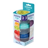 SISTEMA TO GO MINI BITES 130ML 3 PACK