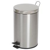 COMPASS STAINLESS STEEL PEDAL BIN 12L