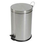 COMPASS STAINLESS STEEL PEDAL BIN 20L