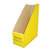 ESSELTE MAGAZINE FILE CARDBOARD W100 X L270 X H333MM YELLOW