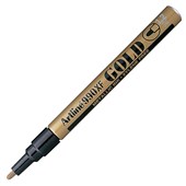 ARTLINE 990 METALLIC PERMANENT MARKER 12MM BULLET GOLD