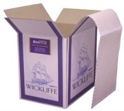 WICKLIFFE LINEFLOW PAPER 11091PL 279 X 241MM PLAIN CTN 3000