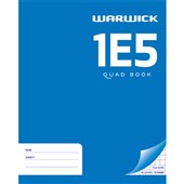 WARWICK 1E5 EXERCISE BOOK 7MM QUAD 36 LEAF