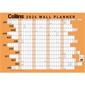 COLLINS WALL PLANNER A3 LAMINATED EVEN YEAR