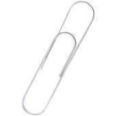 CELCO PAPER CLIPS JUMBO 100MM SILVER PACK 20