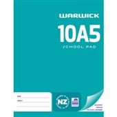 WARWICK 10A5 NOTE PAD UNLINED NEWSPRINT 100 LEAF