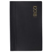 COLLINS DIARY 81PA W125 X L195MM BLACK DAY PER PAGE EVEN YEAR